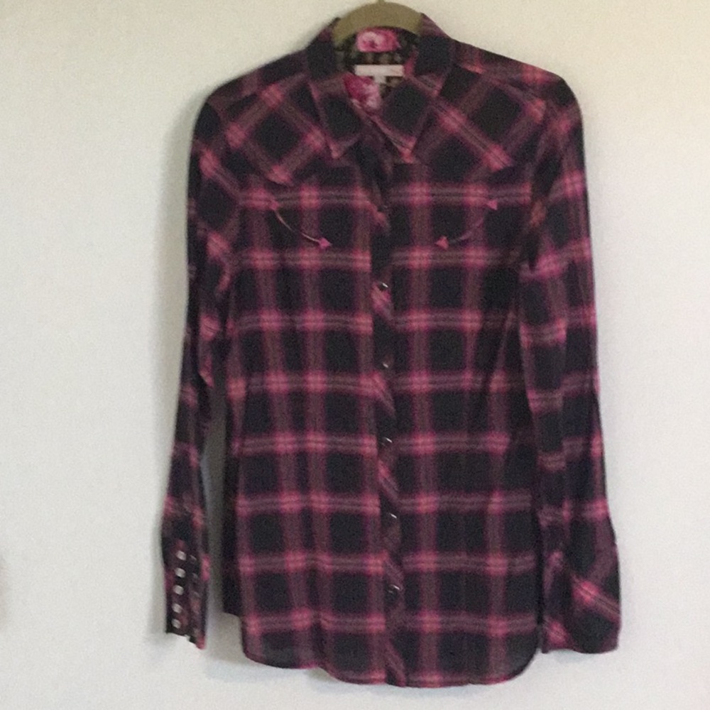 Tin Haul Ladies Western Show Shirt L